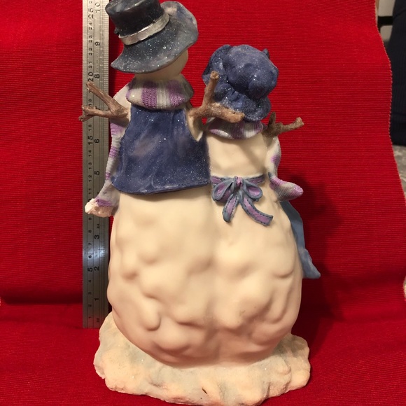Holiday Snowman Family Figurine Poshmark